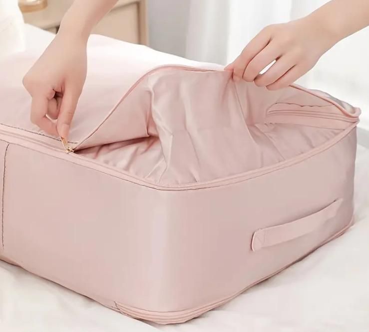 Space-Saving Self-Compression Organizer | Extra Storage in Seconds 🧺✨