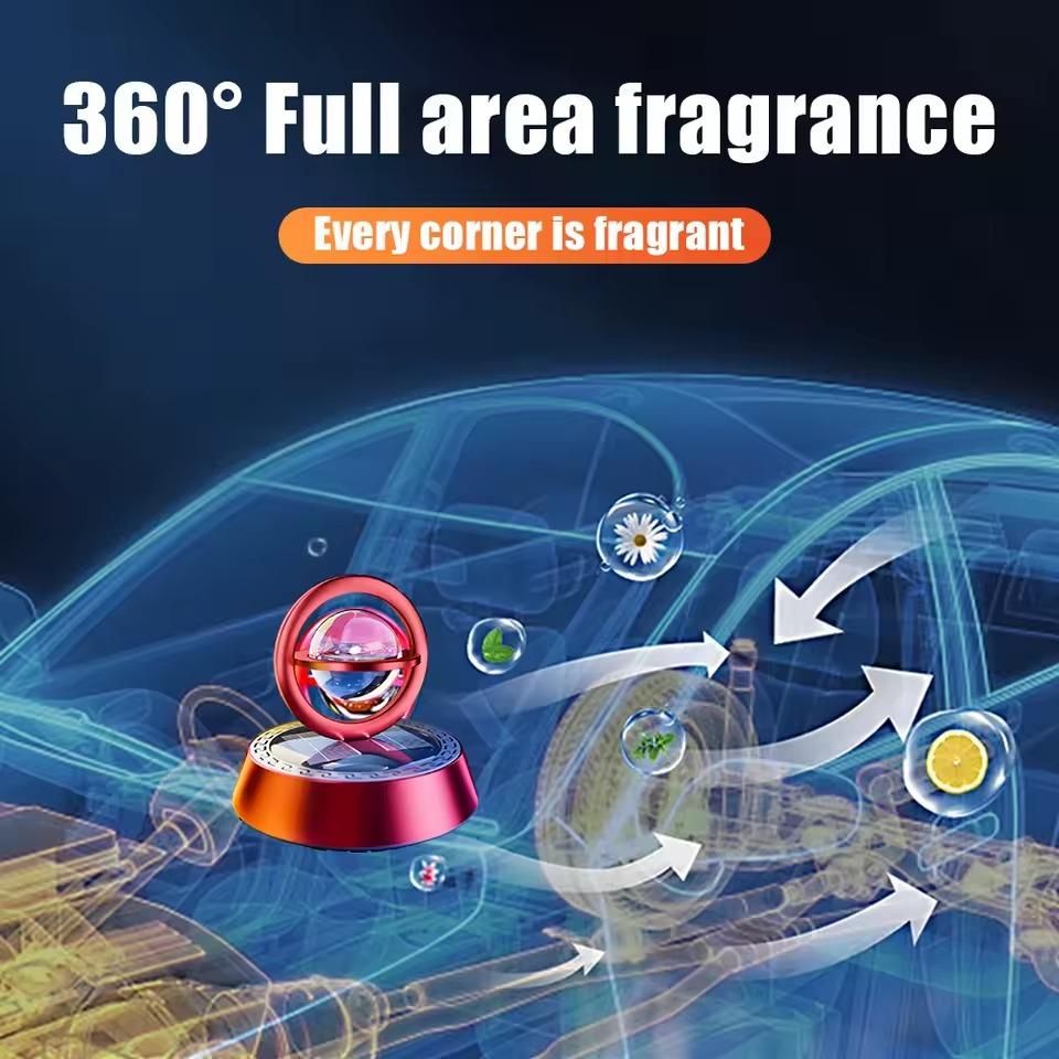 SunDrive Rotating Car Freshener 🚗✨