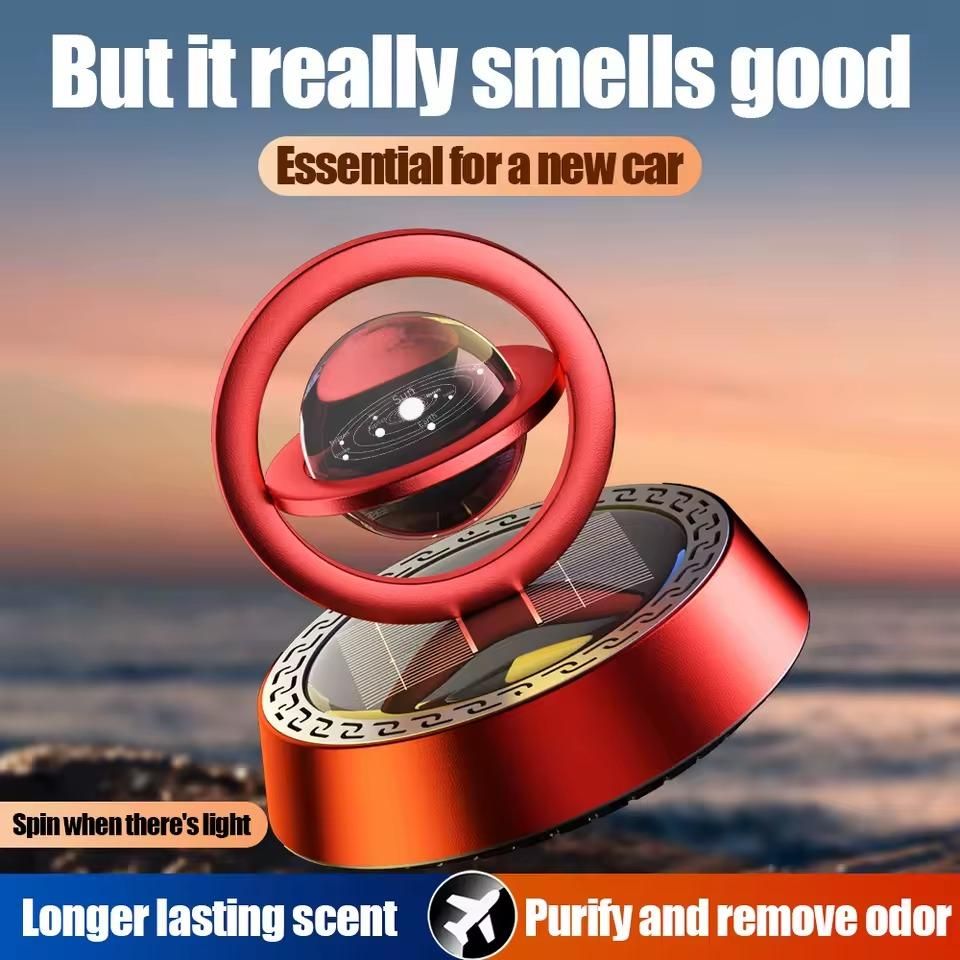 SunDrive Rotating Car Freshener 🚗✨
