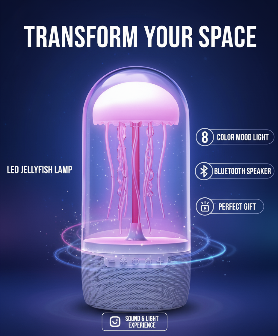 JELLYFISH NIGHT LAMP💸🔥